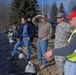 National Guard Working on Sheyenne River Flood in Lisbon