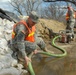 National Guard Working on Sheyenne River Flood in Lisbon