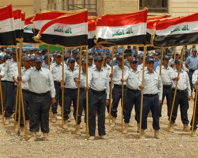 Iraqi Police recruits graduate at Al Furat