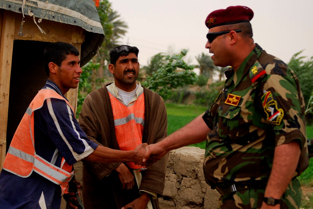 'Iron' Brigade and Iraqi Army Commando Battalion secures Owesat in Operation Al-Sakar