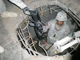 Multi-National Division-Baghdad engineers defeat tunnel terrorists