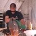 Chief teaches troops to take a stab at the art of knife-making