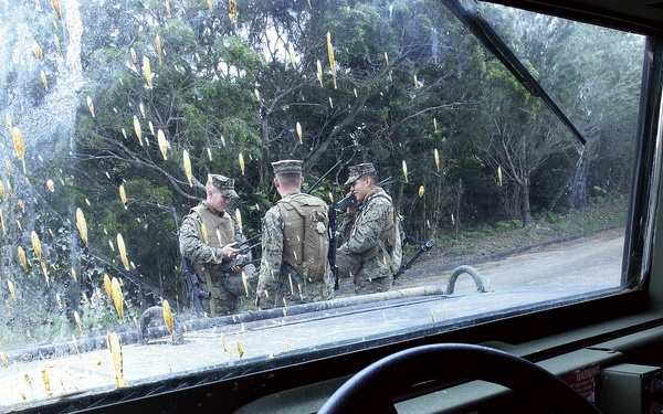 Pedal down - Marines rehearse combat convoys in Central Training Area
