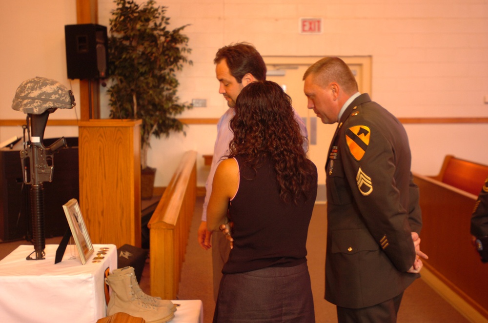 3rd Heavy Brigade Combat Team, 1st Cavalry Division Soldier remembered for service, sacrifice