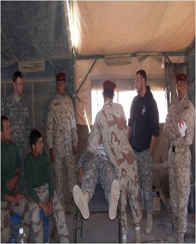 Iraqi Army medics, from students to instructors