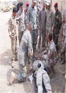 Iraqi Army medics, from students to instructors