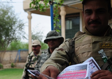 Weapons cache search in Qarghuli