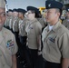 Uniform check aboard the USS Ronald Reagan