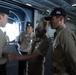 Uniform check aboard the USS Ronald Reagan