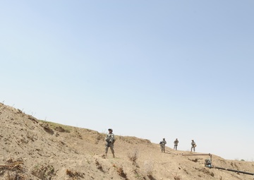 Conducting a weapons cache