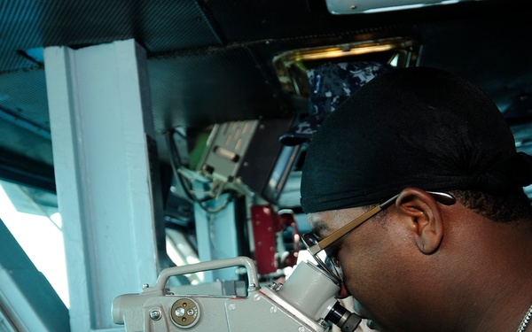 Yung Joc visits USS Dwight D. Eisenhower