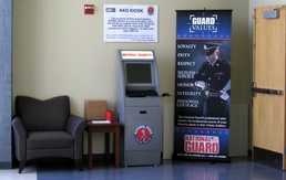 Common Access Card  - enabled kiosks available at your armory, reserve center