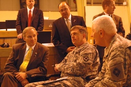 Virginia Congressional Delegation visits command post exercise