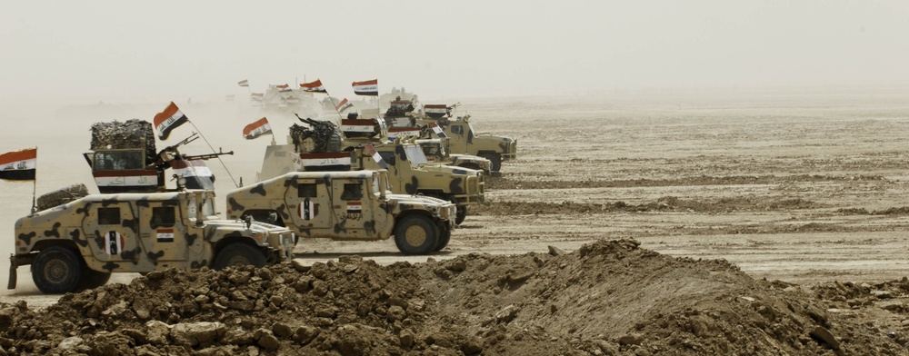 Iraqi Army Demonstrates Proficiency During Combined Arms Live Fire Exercise