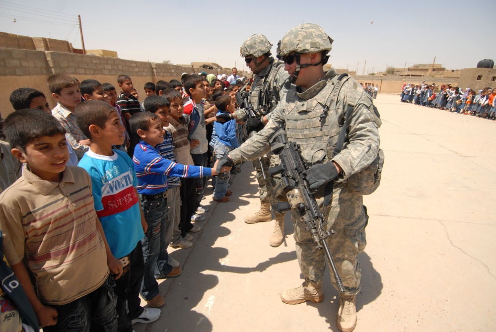 School Visit in Nassir Wa Salam, Iraq