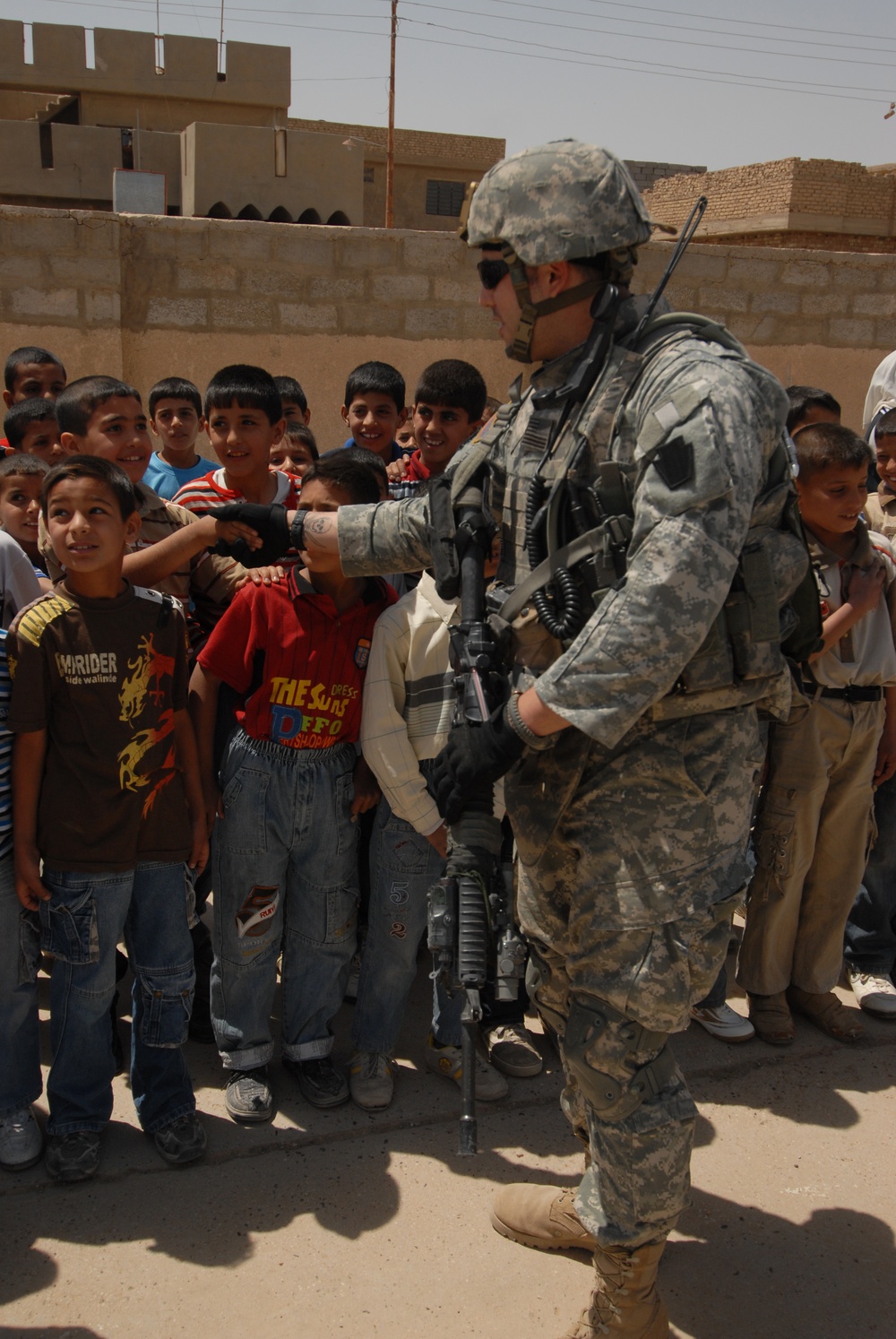 School Visit in Nassir Wa Salam, Iraq