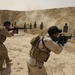 Iraqi army weapon drills on Camp Diwaniyah