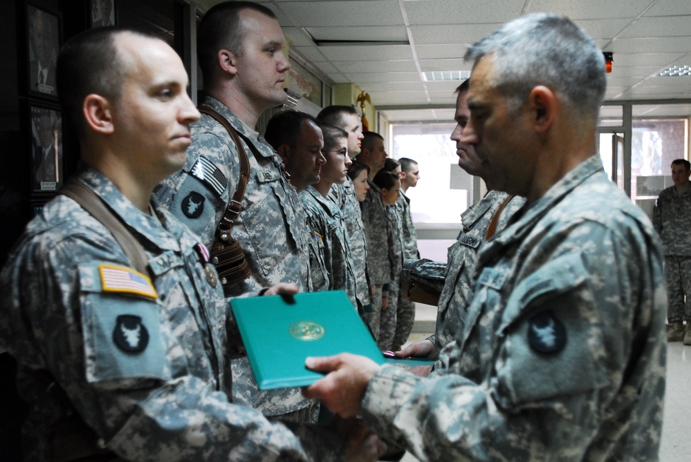 1st Lieutenant Machula Awarded Meritorious Service Medal