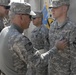Long Knives receive Purple Heart in Iraq