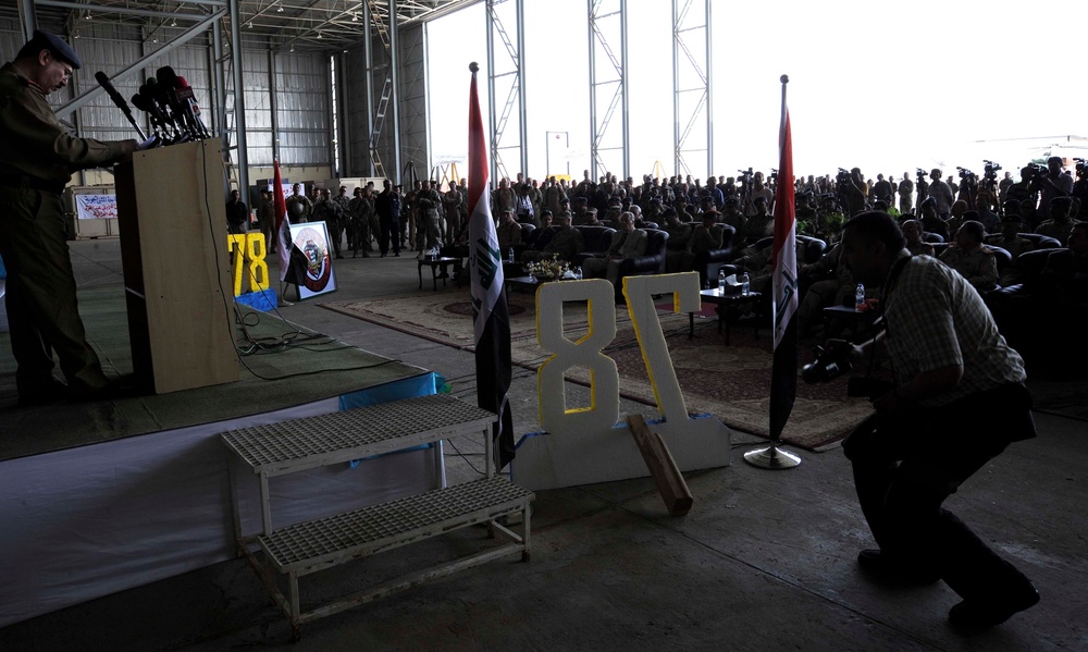 Iraqi's celebrate 78th Air Day