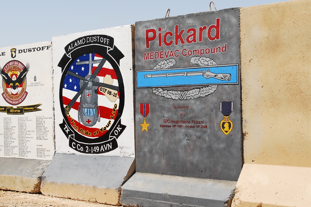 Pickard Medical Evacuation Compound Naming Ceremony