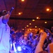 Yung Joc performs on USS Dwight D. Eisenhower