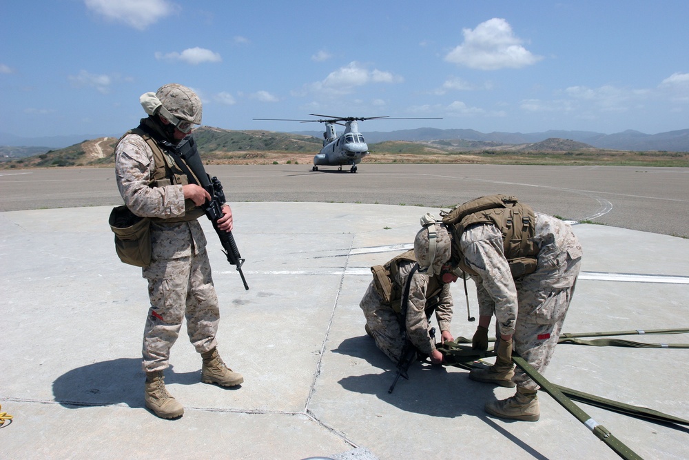 Landing Support Company Enhances Combat Readiness at Red Beach