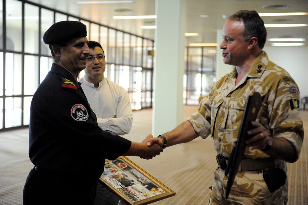 Change of Command in Basra, Iraq