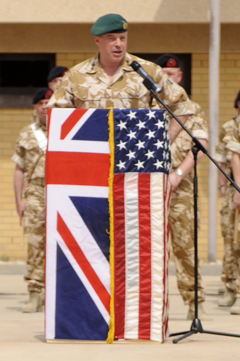 Change of Command in Basra, Iraq