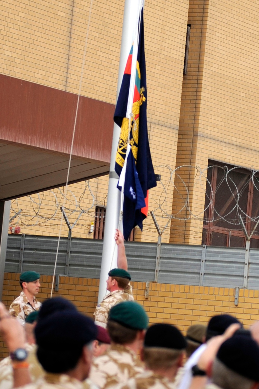 Change of Command in Basra, Iraq