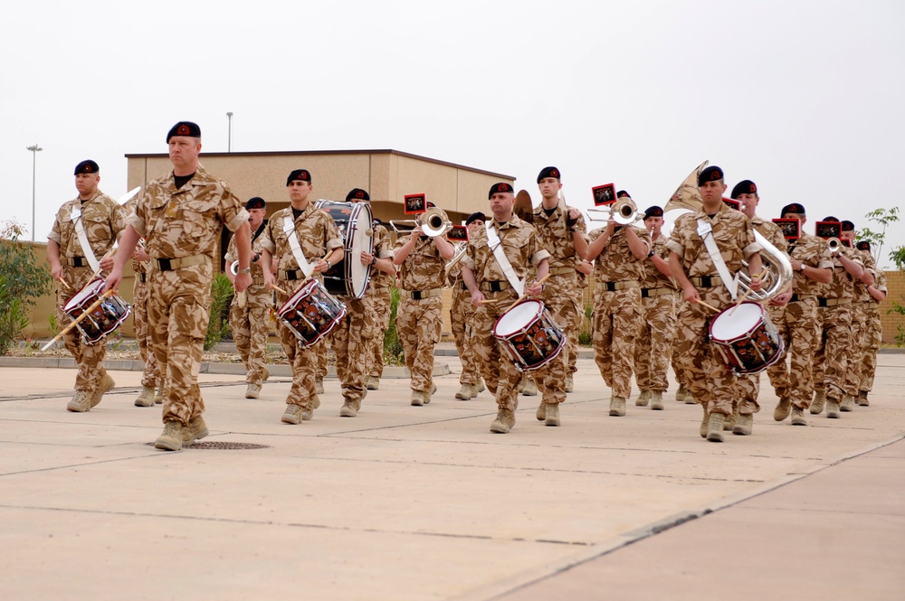 Change of Command in Basra, Iraq