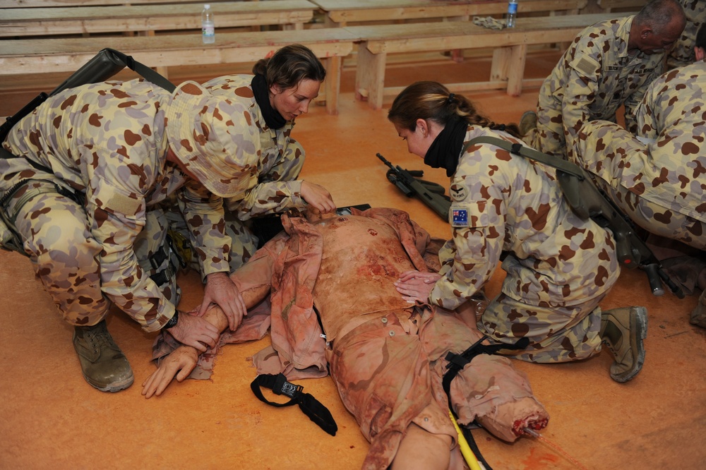 Realistic Simulators Teach Life Saving Medical Skills to NATO Forces