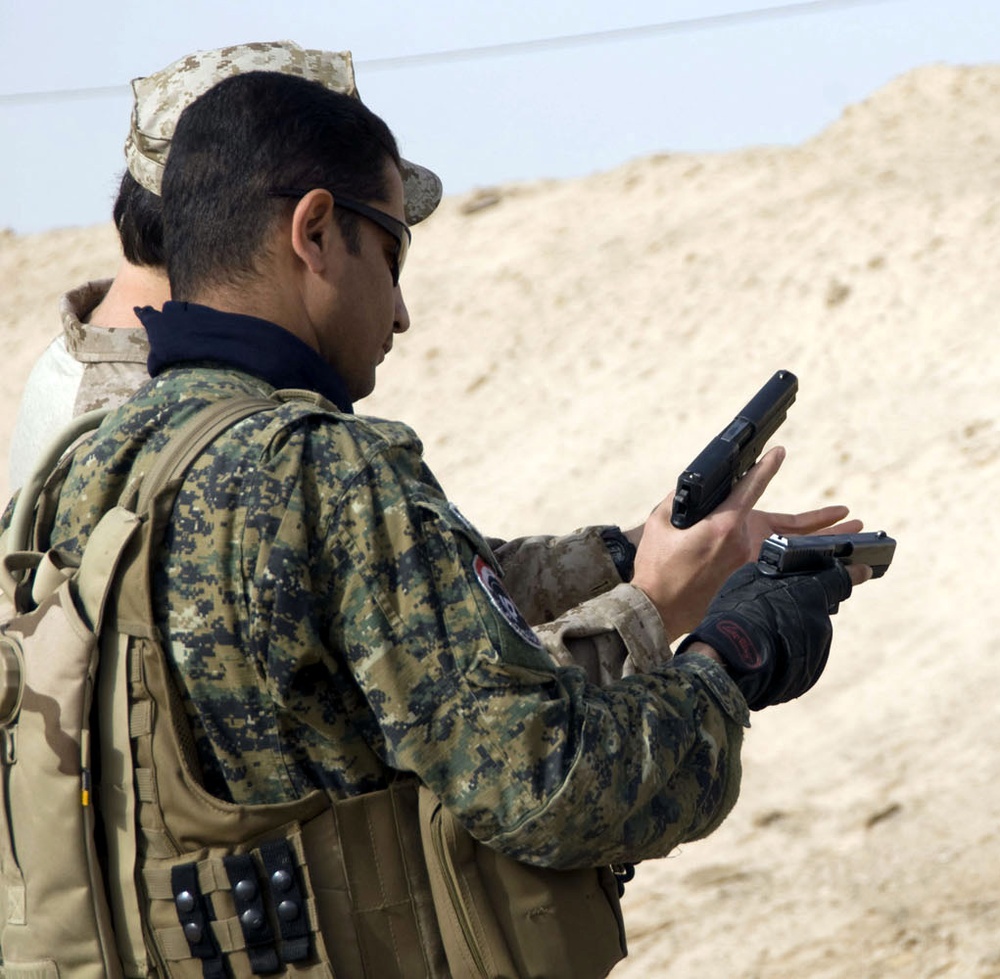 Iraqi SWAT trains with special forces in Fallujah