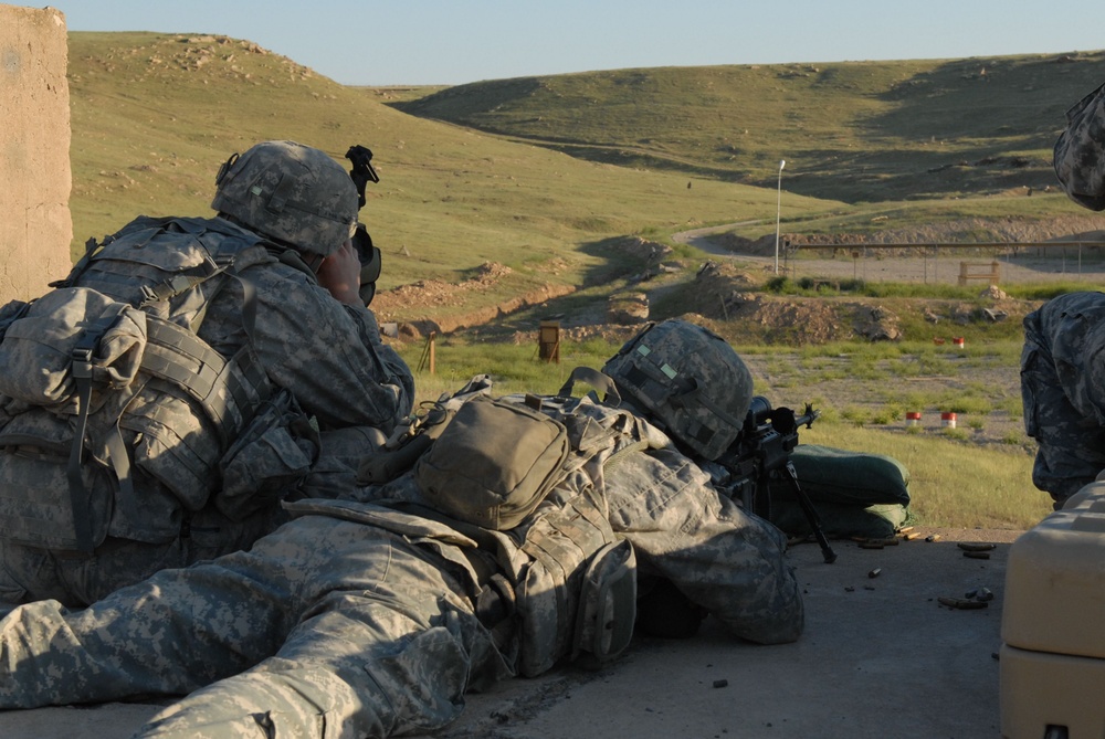 Special Forces assist brothers-in-arms in fine-tuning marksmanship skills