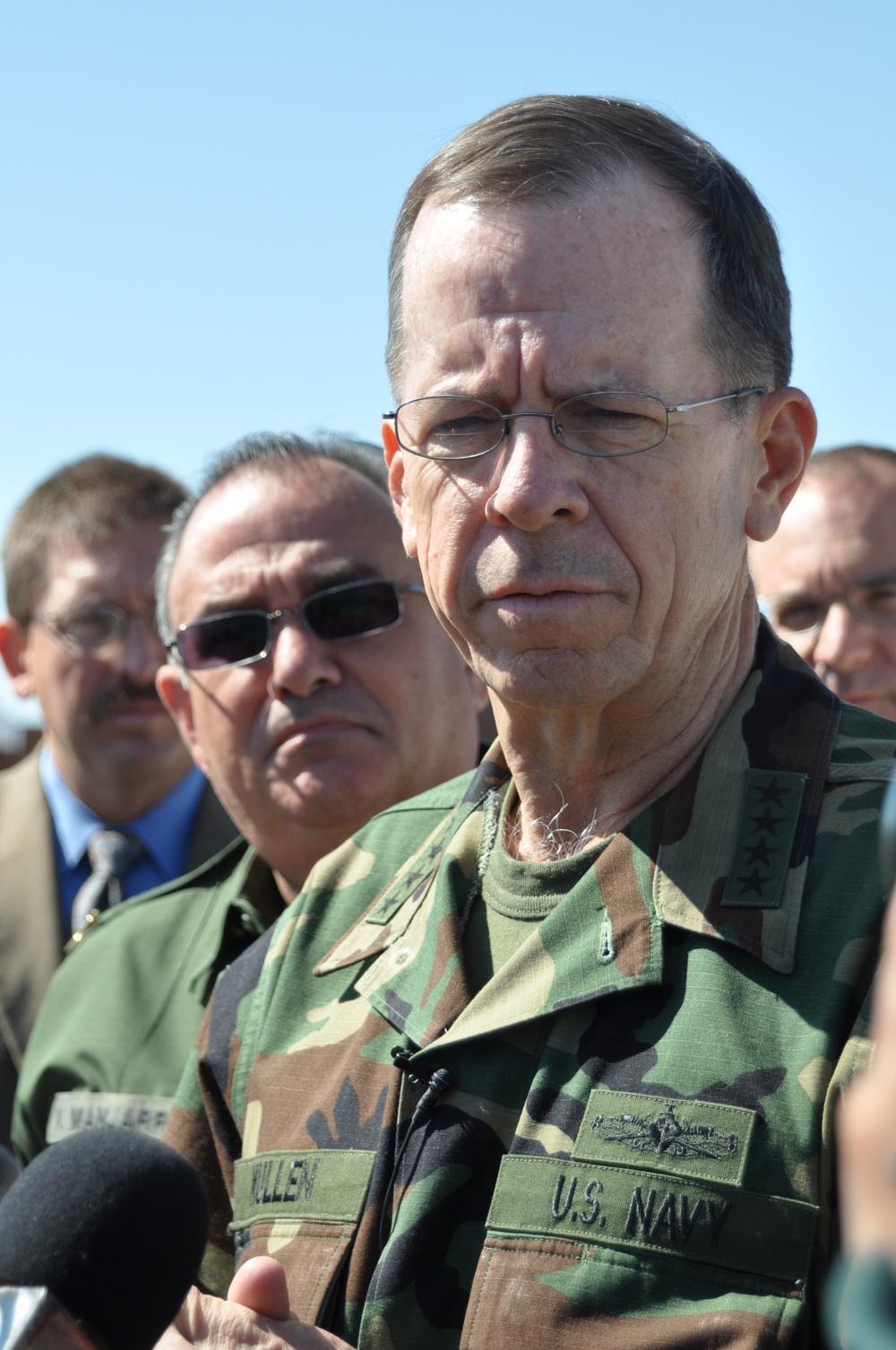 Chairman Visits Bliss; Mullen Meets With MacFarland to Discuss Interagency Needs