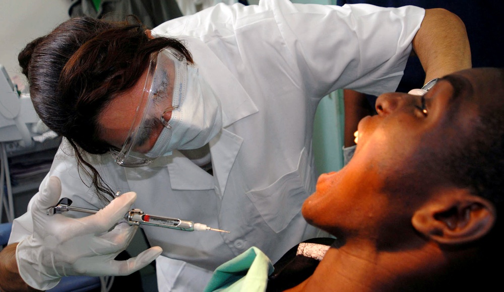 Dentistry on USS Nashville