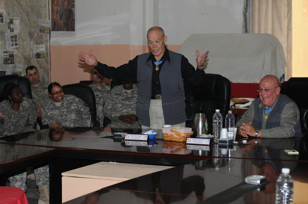 3rd Infantry Brigade Combat Team Soldiers inspired by visit from heroes
