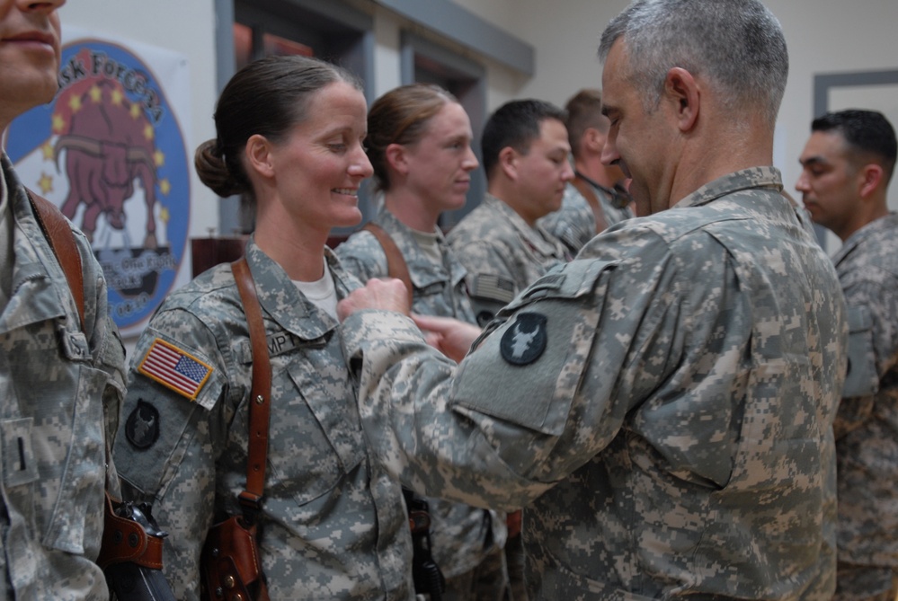 DVIDS - Images - Chief Warrant Officer 2 Hampton Receives Meritorious ...