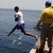 Swim Call on USS Dwight D. Eisenhower