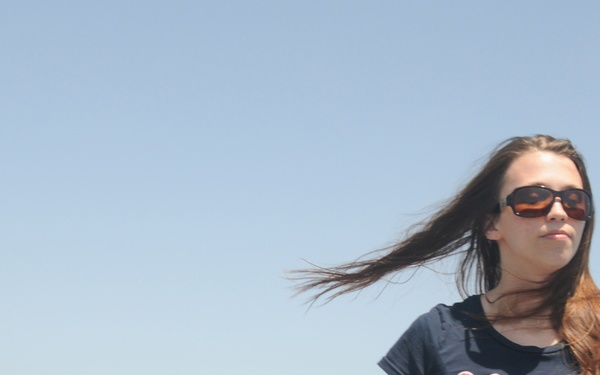 Swim Call on USS Dwight D. Eisenhower