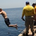 Swim Call on USS Dwight D. Eisenhower