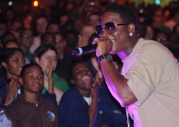 Hip Hop Artist Re-enlists Eisenhower Sailor