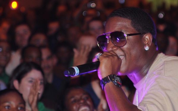 Hip Hop Artist Re-enlists Eisenhower Sailor