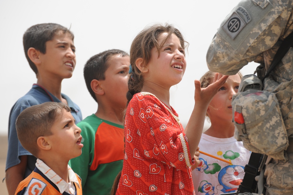 Assessing Soccer Fields in Baghdad