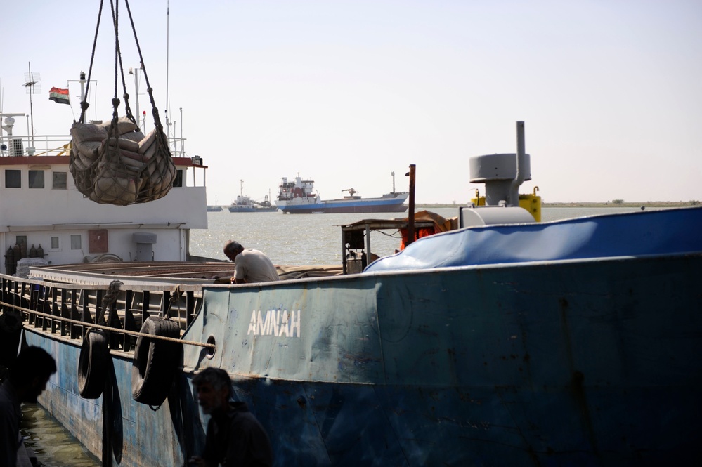 Port in Umm Quasr