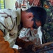 Iraqi army Soldiers learn welding skills