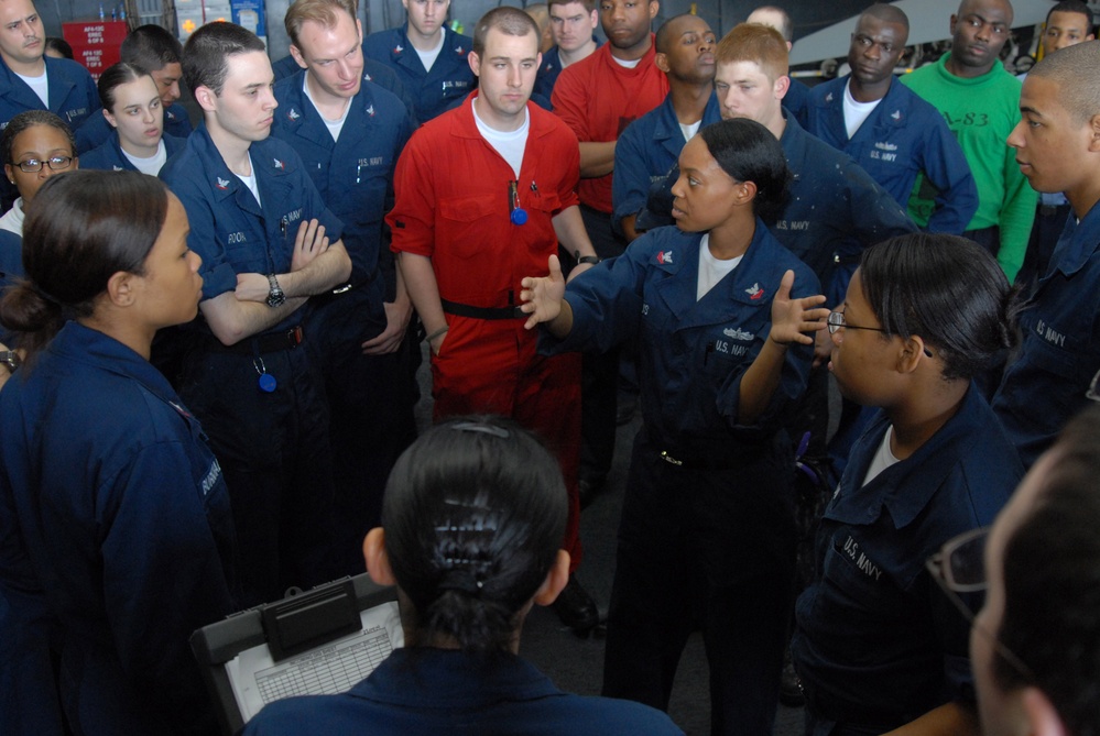 USS Eisenhower activity