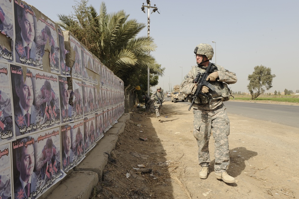 Patrol in Baghdad