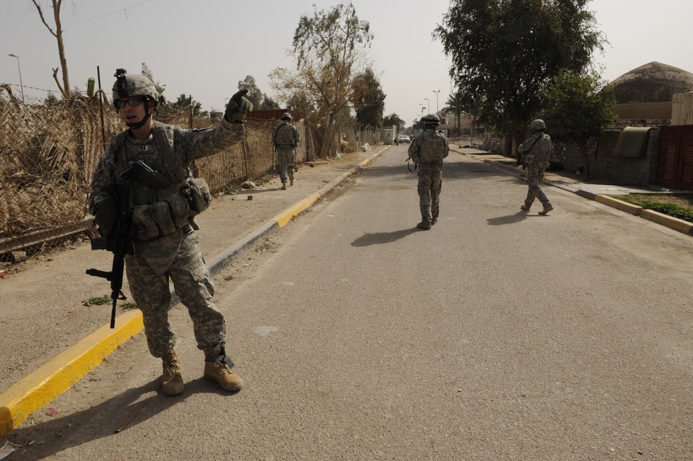 Patrol in Baghdad