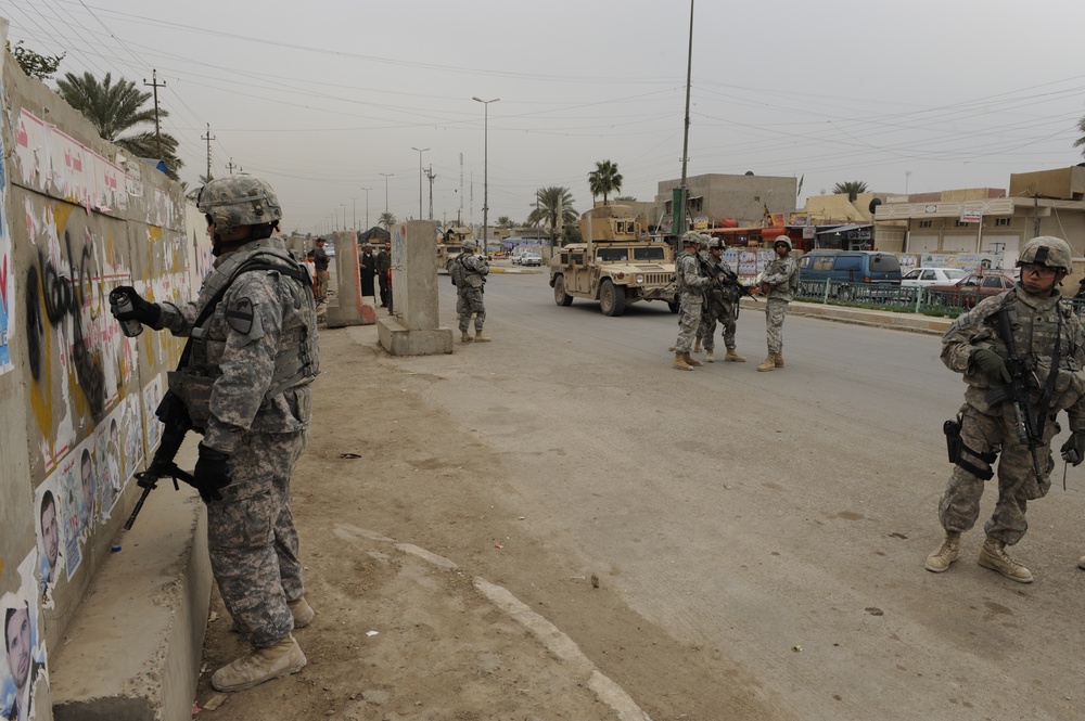 Patrol in Baghdad